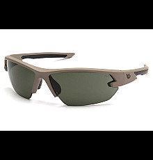 Окуляри захисні Venture Gear Tactical Semtex 2.0 Tan Anti-Fog, темно-зелені