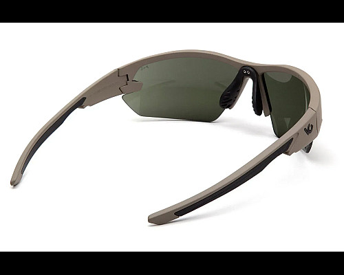 Окуляри захисні Venture Gear Tactical Semtex 2.0 Tan Anti-Fog, темно-зелені