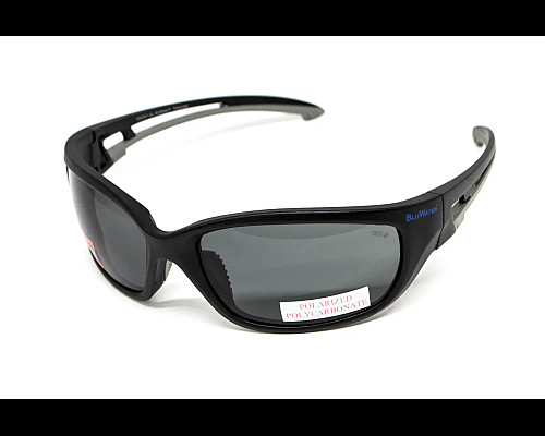 Окуляри захисні з поляризацією BluWater Seaside Polarized, сірі