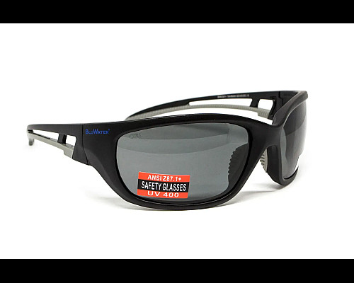 Окуляри захисні з поляризацією BluWater Seaside Polarized, сірі