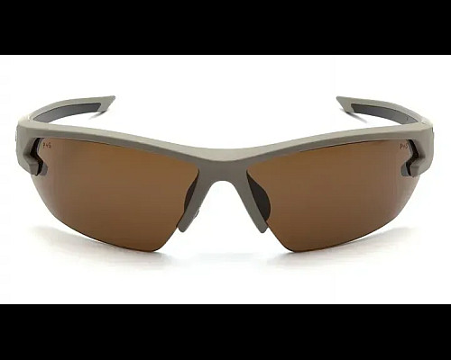 Окуляри захисні Venture Gear Tactical Semtex Tan Anti-Fog, коричневі