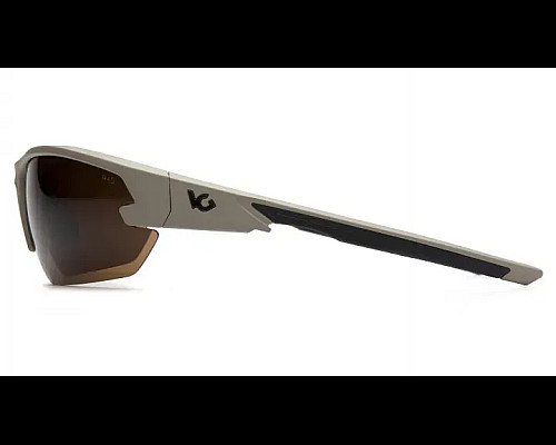 Окуляри захисні Venture Gear Tactical Semtex Tan Anti-Fog, коричневі