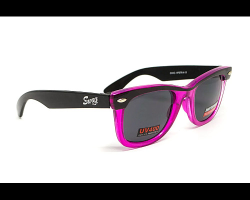 Окуляри захисні Swag Hipster-4 Pink, сірі