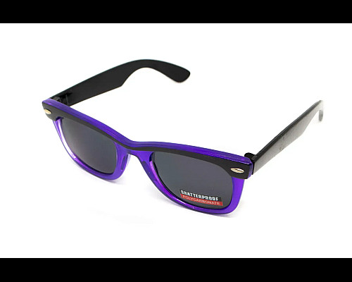 Окуляри захисні Swag Hipster-4 Purple, сірі