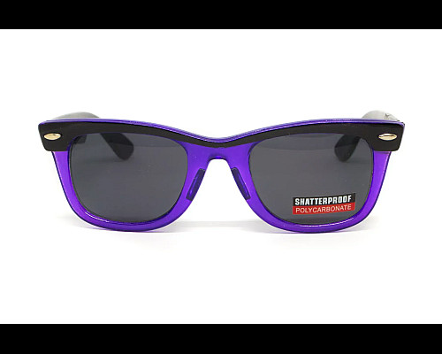 Окуляри захисні Swag Hipster-4 Purple, сірі