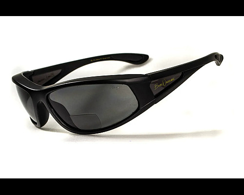 Окуляри захисні біфокальні поляризаційні BluWater Winkelman-2 (+2.5), чорні