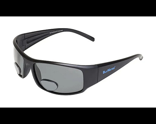 Окуляри біфокальні поляризаційні BluWater Bifocal-1 (+2.0), сірі