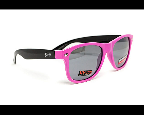 Окуляри захисні Swag Hipster-B Pink, cірі