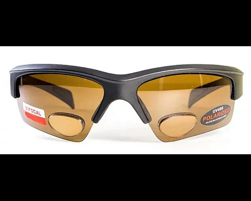 Окуляри біфокальні поляризаційні BluWater Bifocal-2 (+1.5), коричневі