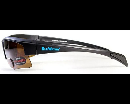 Окуляри біфокальні поляризаційні BluWater Bifocal-2 (+2.0), коричневі