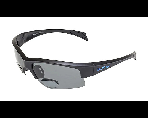 Окуляри біфокальні поляризаційні BluWater Bifocal-2 (+2.0), сірі