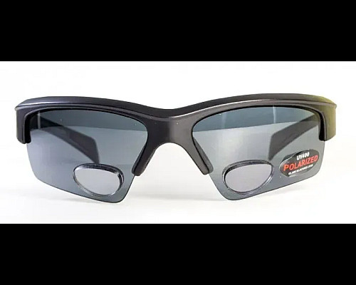 Окуляри біфокальні поляризаційні BluWater Bifocal-2 (+2.0), сірі