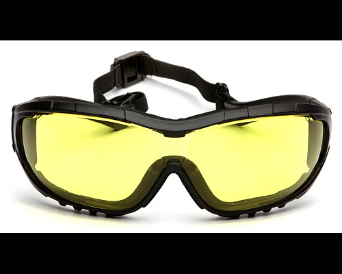 Окуляри захисні Pyramex V3G (amber) Anti-Fog, жовті