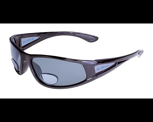 Окуляри біфокальні поляризаційні BluWater Bifocal-3 (+2.5), сірі