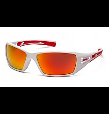 Окуляри захисні Pyramex Velar White, червоні