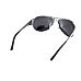Окуляри поляризаційні BluWater Alumination-3 Gun Metal Polarized, сірі