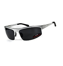 Окуляри поляризаційні BluWater Alumination-5 Silver Polarized, чорні