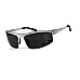Окуляри поляризаційні BluWater Alumination-5 Silver Polarized, чорні
