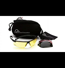 Окуляри захисні зі змінними лінзами Ducks Unlimited Ducab-2 shooting KIT, Anti-Fog