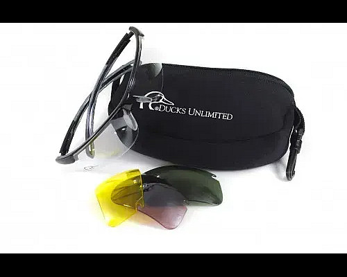 Окуляри захисні зі змінними лінзами Ducks Unlimited Ducab-2 shooting KIT, Anti-Fog