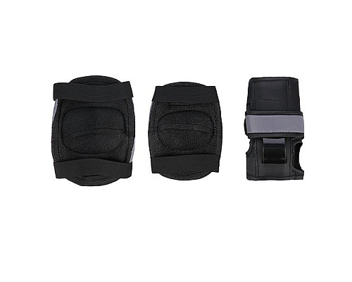 Набір шолом з протекторами розмір S NILS EXTREME MR290+H230 сірий