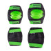 Набір протекторів для роликів,велосипедів,самокатів - 4 шт - розмір L / зелені