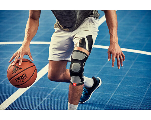 Наколінники Adidas Innwell  M, чорно-сірі