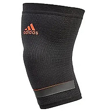 Бандаж для коліна Adidas Performance Knee Support розмір S, чорно-червоний