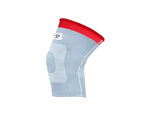 Бандаж для коліна Reebok Speedwick Knee Support розмір M, біло-червоний