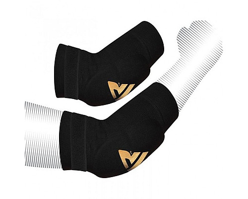 Налокітники для волейболу RDX Soft L, чорні