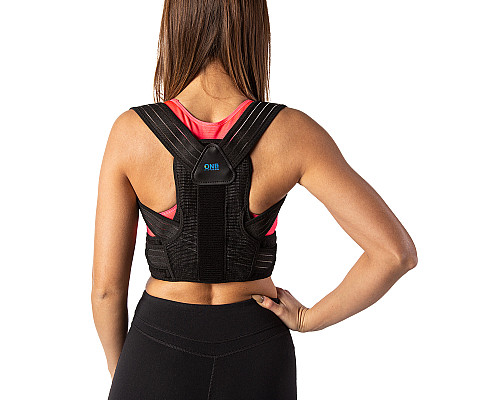 Коректор постави ONE FITNESS KP207 розмір L, чорний