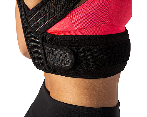 Коректор постави ONE FITNESS KP207 розмір L, чорний