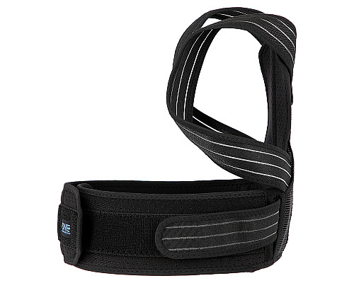 Коректор постави ONE FITNESS KP207 розмір L, чорний