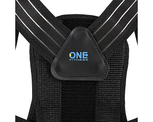 Коректор постави ONE FITNESS KP207 розмір L, чорний