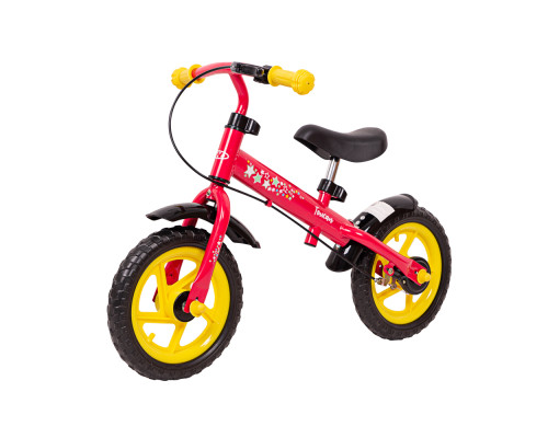 Біговий велосипед WORKER Toucan - червоно-жовтий