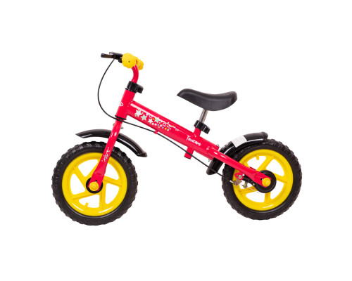 Біговий велосипед WORKER Toucan - червоно-жовтий