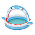 Басейн надувний дитячий Sharktastic Bestway 53157 163x127x92 см