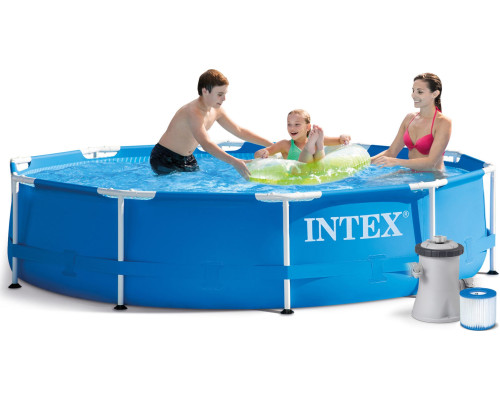Басейн каркасний 9в1 INTEX 28202, 305 x 76 см, синій Басейн каркасний 9в1 INTEX 28202, 305 x 76 см, синій