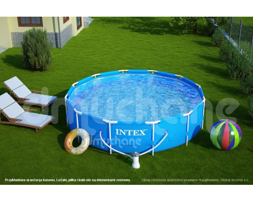 Басейн каркасний 9в1 INTEX 28202, 305 x 76 см, синій Басейн каркасний 9в1 INTEX 28202, 305 x 76 см, синій