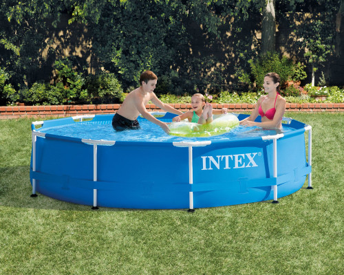 Басейн каркасний 9в1 INTEX 28202, 305 x 76 см, синій Басейн каркасний 9в1 INTEX 28202, 305 x 76 см, синій