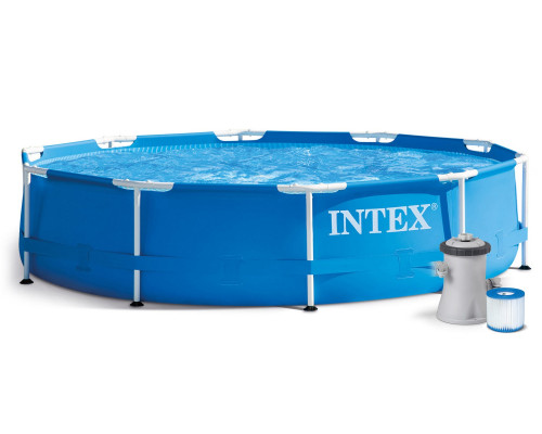 Басейн каркасний 9в1 INTEX 28202, 305 x 76 см, синій Басейн каркасний 9в1 INTEX 28202, 305 x 76 см, синій