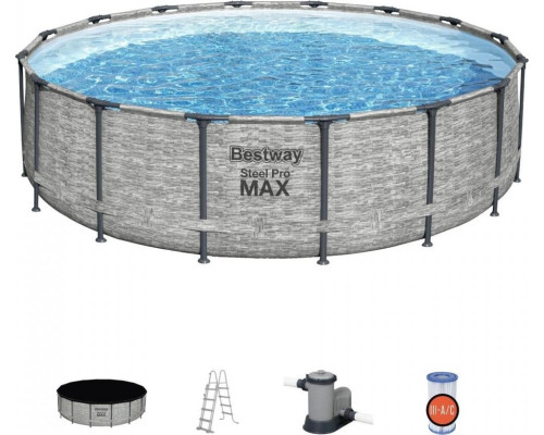 Басейн каркасний Bestway Steel Pro Max 427 см (5619E)