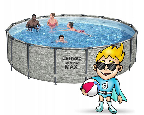 Басейн каркасний Bestway 5619E Steel Pro Max 427 см