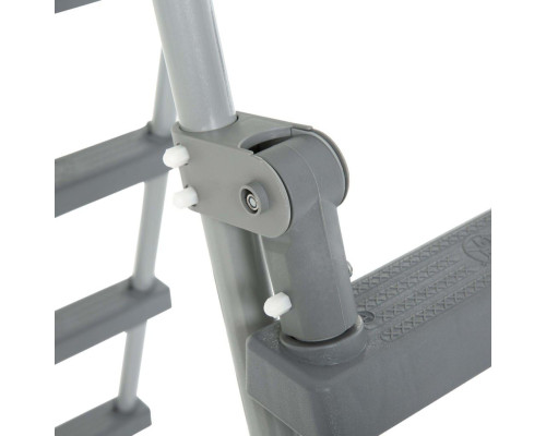 Басейн каркасний прямокутний 5в1 Bestway 56722 Power Steel 412 x 201 см - сірий Басейн каркасний прямокутний 5в1 Bestway 56722 Power Steel 412 x 201 см - сірий
