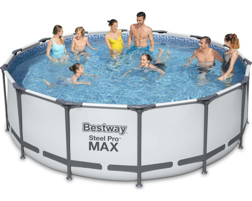 Басейн каркасний Bestway Steel Pro Max 427см 19в1 (5612X)