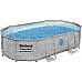 Басейн каркасний овальний Bestway 488 x 305 x 107 см Power Steel