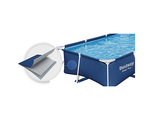 Басейн каркасний прямокутний Bestway 56403N, 259 x 170 x 61 см Басейн каркасний прямокутний Bestway 56403N, 259 x 170 x 61 см