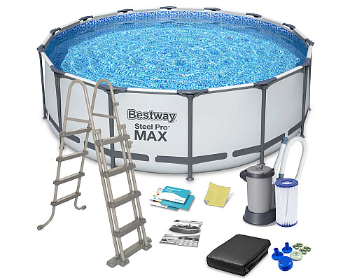 Басейн каркасний Bestway 5612Z Steel Pro Max 488 см