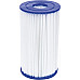 Басейн каркасний овальний 21в1 Bestway 56719 Power Steel 610 x 366 см - сірий