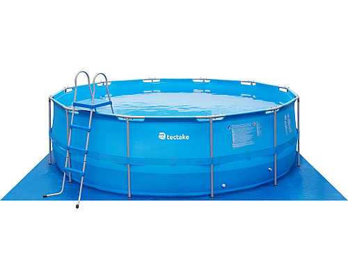Басейн каркасний Tectake Merina 450 х 122 см, блакитний Басейн каркасний Tectake Merina 450 х 122 см, блакитний